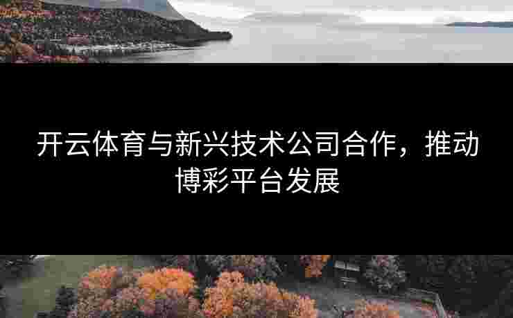 开云体育与新兴技术公司合作，推动博彩平台发展