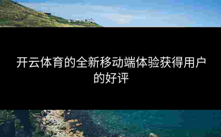 开云体育的全新移动端体验获得用户的好评